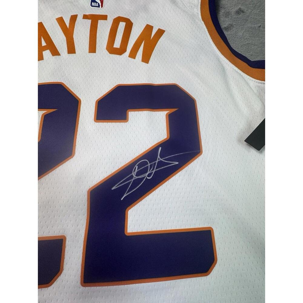 Signed Nike NBA Phoenix Suns Jersey DriFit White Size 48/Large Deandre Ayton NWT - Picture 4 of 13